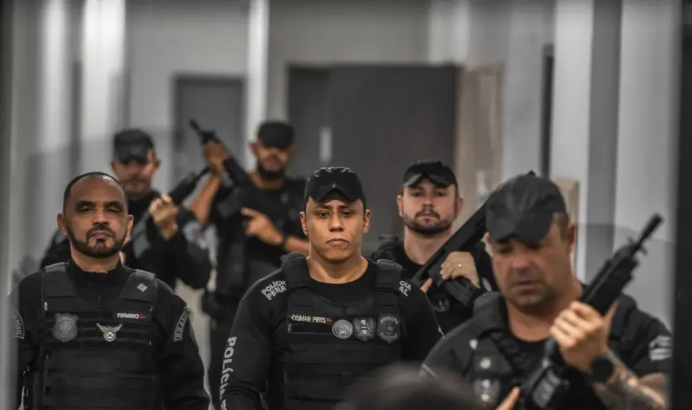 Diretor-geral da Pol&iacute;cia Penal, Josimar Pires destaca a realiza&ccedil;&atilde;o de concurso p&uacute;blico como instrumento para fortalecer as a&ccedil;&otilde;es do governo no sistema penitenci&aacute;rio (Foto: DGPP)